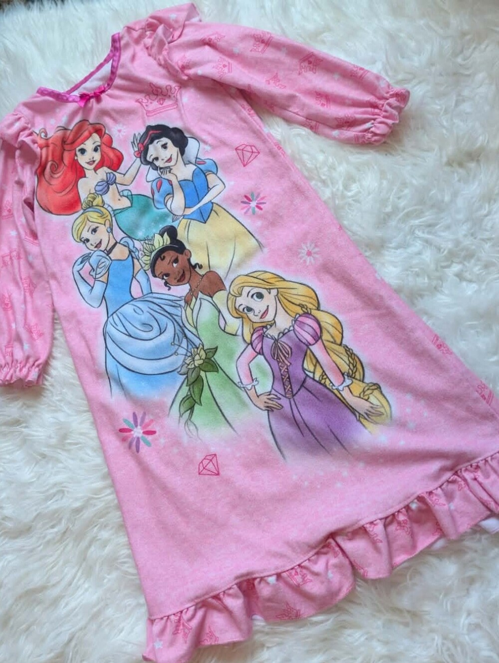 Girls 5T y2k 2000s vtg style princess nightgown